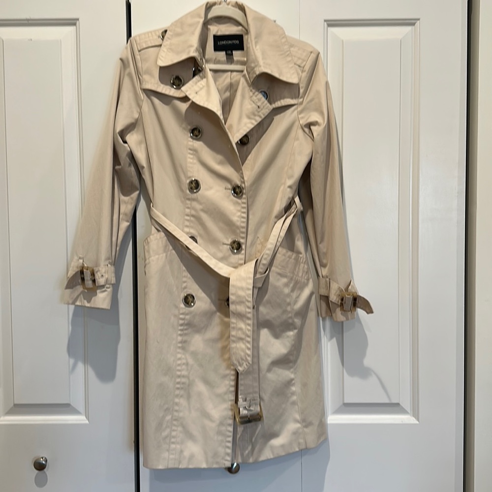 Petite M London Fog Trench Coat